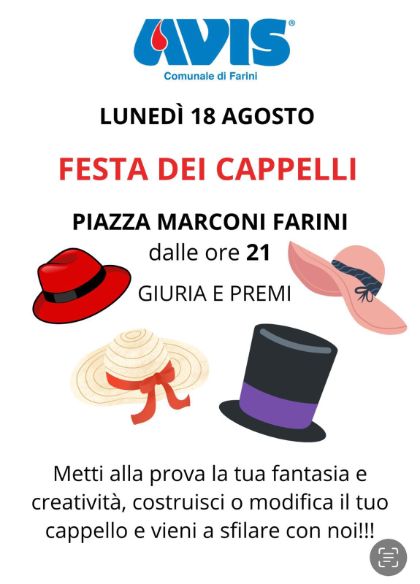 festa dei cappelli