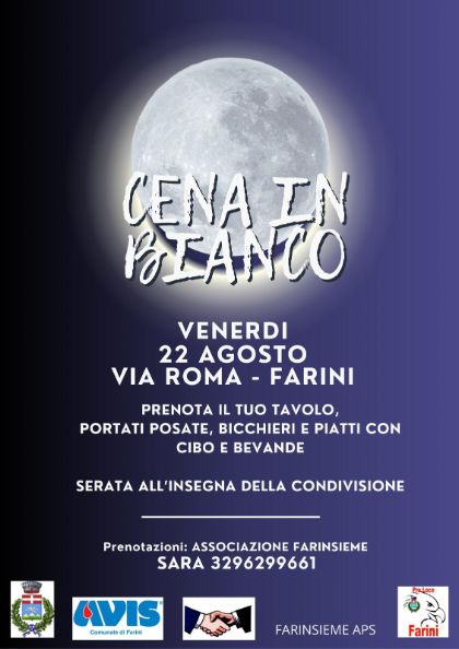 cena in bianco