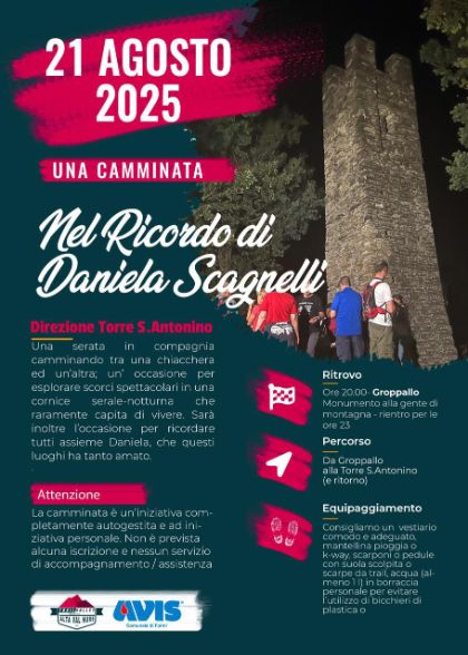 in ricordo di Daniela Scagnelli