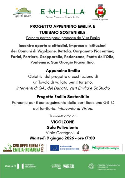 incontro progetti "Appennino Emilia" ed "Emilia Sostenibile"